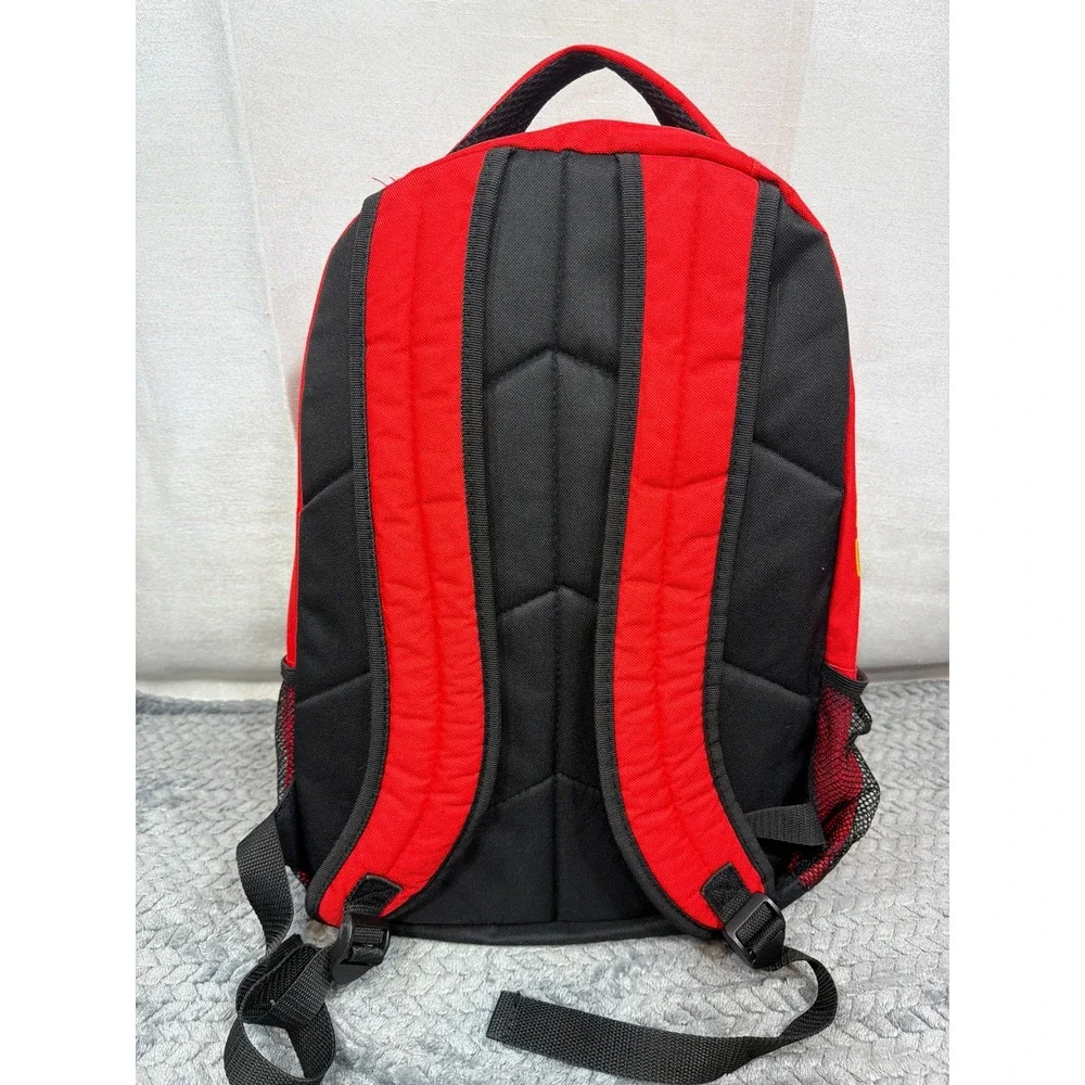 Atlanta Hawks Basketball Club NBA Backpack Red Black Padded Straps Laptop Sleeve